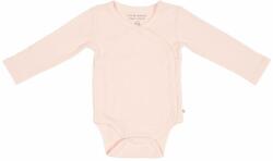 Little Dutch Body kimono cu maneca lunga din bumbac organic - Pink - Little Dutch