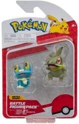 Pokémon Pachet figurine de actiune, pokemon, axew si froakie (BPKW2645) Figurina