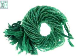  Onix Verde Margele Pietre Semipretioase Disc Fatetat - 1.7-3 x 3-5 mm