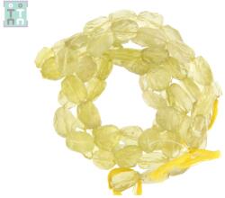  Cuart Lemon Margele Pietre Semipretioase Neregulat Fatetat - 13-19 x 10-14 mm - Lungime Sirag 36 cm