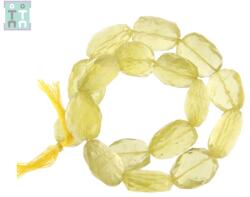  Cuart Lemon Margele Pietre Semipretioase Neregulat Fatetat - 18-23 x 14-16 mm - Lungime Sirag 36 cm