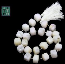  Opal Roz Margele Pietre Semipretioase Cub Fatetat - 10-11 x 12-13 mm