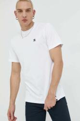 47 brand pamut póló Mlb New York Yankees fehér, nyomott mintás, BB017TEMBRT564977WW - fehér XL