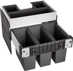 BLANCO Cos de gunoi incorporabil Blanco SELECT II 60/3 Orga, 3x15 l, gri, corp 600 mm, cos plastic, 526209 (526209) Cos de gunoi