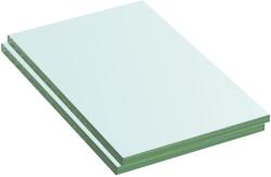 vidaXL Rafturi, 2 buc. , 20 x 12 cm, panouri sticlă transparentă (3051542) Raft