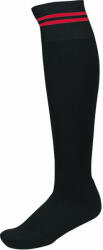 Proact Uniszex zokni Proact PA015 Striped Sports Socks -43/46, Black/White