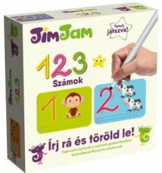 Dohány JimJam: Scrie pe el și șterge-l! Cifrele - educativ în lb. maghiară (646 02JJ)