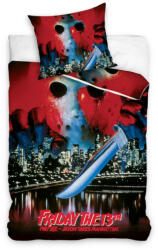 Carbotex Warner Bros Horror ágyneműhuzat szett - Péntek 13 (WBH201087) (WBH201087)