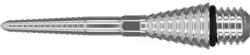 TARGET Dart Hegy Target Titanium Grooved Swiss Point 2ba-s Cserélhető Fémhegy, Ezüst, 26mm