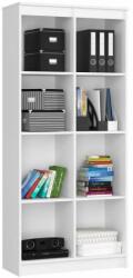 Artool Biblioteca, placa laminata, 8 rafturi, alb, 80x35x180 cm GartenVIP DiyLine Biblioteca