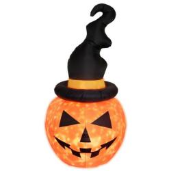 Somogyi Felfújható Halloween tök, 180 cm, belső LED projektorral KD 180 T (SOMOGYI-5999084953850)