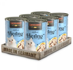 Leonardo hering + extra filé 6x400g konzerv macskatáp