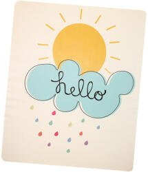  Timba puha pelenkázó lap 70*54 cm - Hello