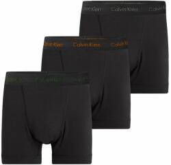 Calvin Klein Boxeri sport bărbați "Calvin Klein Cotton Stretch Trunk 3P - b-faded grey-samba/evergreen logo