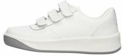 Moleda Tépőzáras bőr tornacipő Prestige - fehér felnőtt cipő méret 38