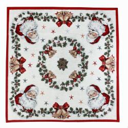 Mondo Italia Gobelin asztalterítő Mikulás 90x90 cm Chenille IT014