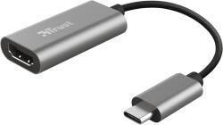 Trust Dalyx USB-C - HDMI anya átalakító adapter, 20cm (23774) (23774)