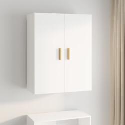 vidaXL Dulap de perete suspendat, alb extralucios, 69, 5x34x90 cm (812264) Comoda