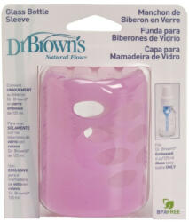 Dr. Brown's Standard szilikonos védőháló 125ml üveg cumisüvegre pink - babycenter-online