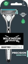 WILKINSON Quattro Essential Precision Sensitive + 1 db pótfej