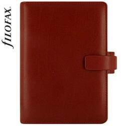 FILOFAX Kalendárium, gyűrűs, betétlapokkal, personal méret, FILOFAX Metropol, vörös (NFX026910) (FX-026910)