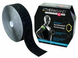 TheraBand kineziológiai tape, fekete/szürke mintával 5 cm x 31, 4 m