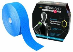 TheraBand kineziológiai tape, kék/kék mintával 5cm x 31, 4 m