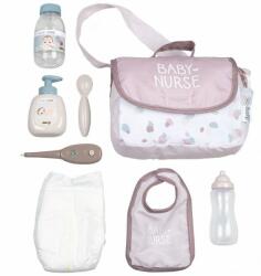 Smoby Gentuta de infasat pentru papusa Smoby Baby Nurse Changing Bag crem cu accesorii (S7600220369) - ookee