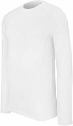 Proact Férfi póló Proact PA005 Adults' Long-Sleeved Base Layer Sports T-Shirt -S, White