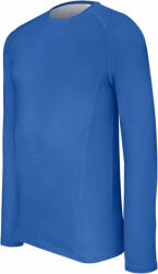 Proact Férfi póló Proact PA005 Adults' Long-Sleeved Base Layer Sports T-Shirt -XS, Sporty Royal Blue