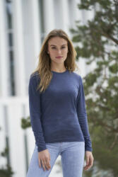 Just Ts Női póló Just Ts JT002F Hosszu Ujjú Tri-Blend póló -L, Solid White