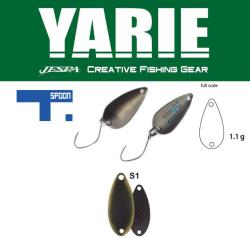 Yarie-jespa Lingurita oscilanta YARIE 706 T-Spoon 1.1g, culoare S1 Dark Brown (Y706T11S1)
