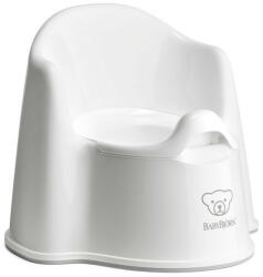 BabyBjörn - Olita cu protectie spate Potty Chair White (BS-055221A)