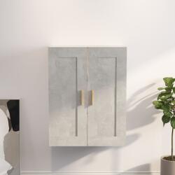 vidaXL betonszürke szerelt fa faliszekrény 69, 5 x 32, 5 x 90 cm (812298) - vidaxl