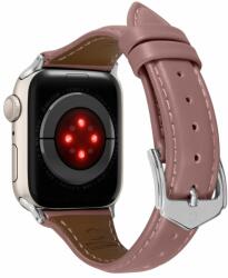 Spigen Curea piele Spigen Kajuk compatibila cu Apple Watch 4/5/6/7/8/SE 40/41mm Rose (AMP05443)