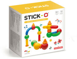 Clics Toys Set cu magneti Stick-O, Basic 10 piese (clic-901001)