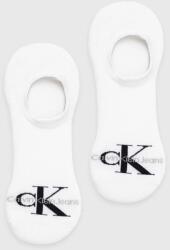 Calvin Klein Jeans Șosete bărbați, culoarea alb 99KK-LGM0KB_00X