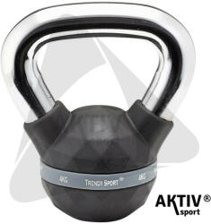 Trendy Sport Kettlebell Trendy Premium fekete-króm 4 kg (6404PR) - aktivsport