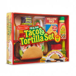 Melissa & Doug M&d, Sütés-főzés, Taco és Tortilla Szett (md19370)