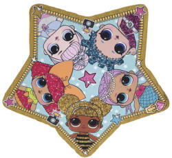 LOL Surprise Star forma fürdőlepedő, strand törölköző 115x110 cm (Fast Dry) - lord