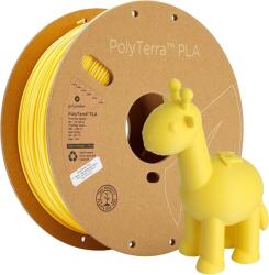 Polymaker PolyTerra PLA - Sárga (Savannah Yellow), 1.75mm, 1kg