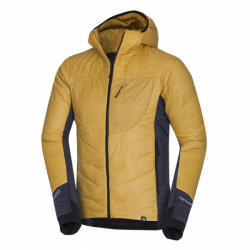 Northfinder Jacheta hibrida pentru trekking cu PrimaLoft pentru barbati Otis mustard (107167-520-106)