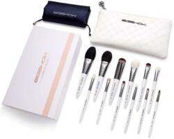 Eigshow Beauty Set pensule pentru machiaj, 12 buc - Eigshow Classic Makeup Brush Kit Light Gun Black 12 buc