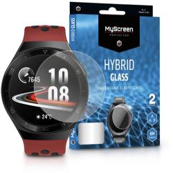MyScreen Protector Huawei Watch GT 2E rugalmas üveg képernyővédő fólia - MyScreen Protector Hybrid Glass - 2 db/csomag - transparent (LA-1904) (LA-1904)