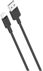 XO NB156 kábel USB / Lightning 1M 2.4A fekete (126413) (126413)