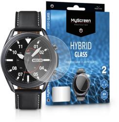 MyScreen Protector Samsung Galaxy Watch 3 (45 mm) rugalmas üveg képernyővédő fólia - MyScreen Protector Hybrid Glass - 2 db/csomag - transparent (LA-1881) (LA-1881)
