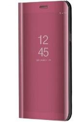 TokShop Huawei Mate 40 Pro, Oldalra nyíló tok, hívás mutatóval, Smart View Cover, vörösarany (utángyártott) (94694) (94694)