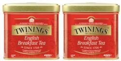 TWININGS Set 2 x Cutii Ceai Twinings Negru English Breakfast, 100 g
