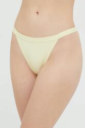 Calvin Klein Underwear chiloti culoarea galben 9BYY-BID0JO_10X