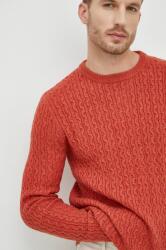 Pepe Jeans pulover din amestec de lana barbati, culoarea rosu, 9BYY-SWM08J_33X